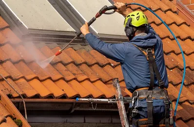 Démoussage et hydrofuge de toiture à Harengère